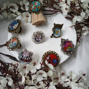 Bague cabochon