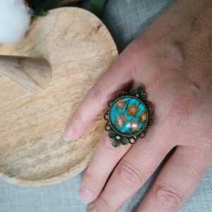 Bague cabochon BC 1