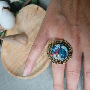 Bague cabochon BC 6