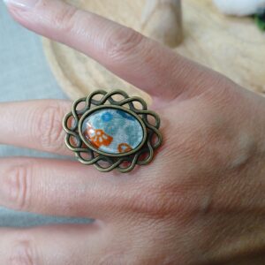 Bague cabochon BC 8
