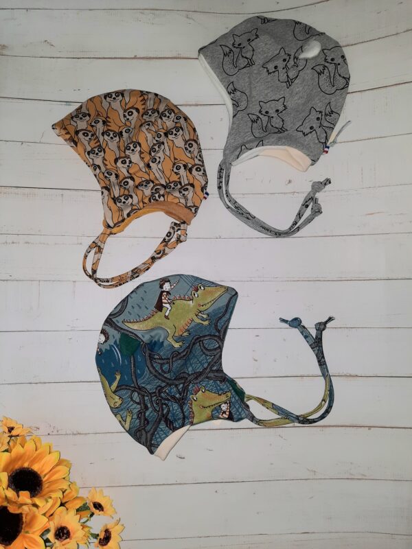 Bonnet bébé à oreilles