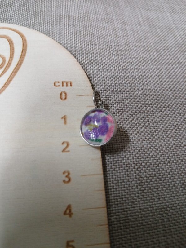 Boucles d'oreilles dormeuses cabochons Cab 2 – Image 2