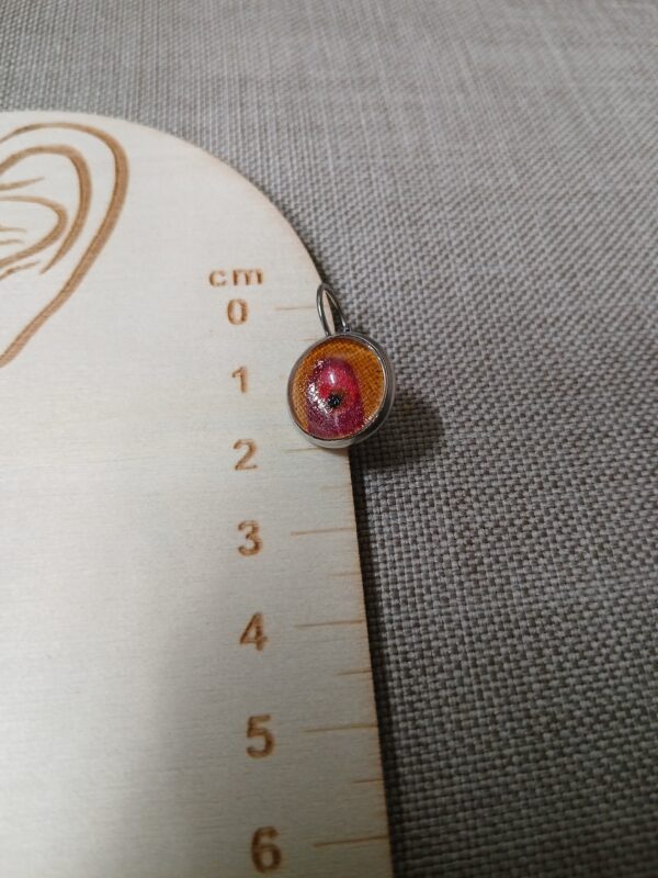 Boucles d'oreilles dormeuses cabochons Cab3 – Image 3
