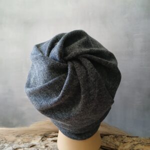 Bonnet femme 3 en 1 bleu